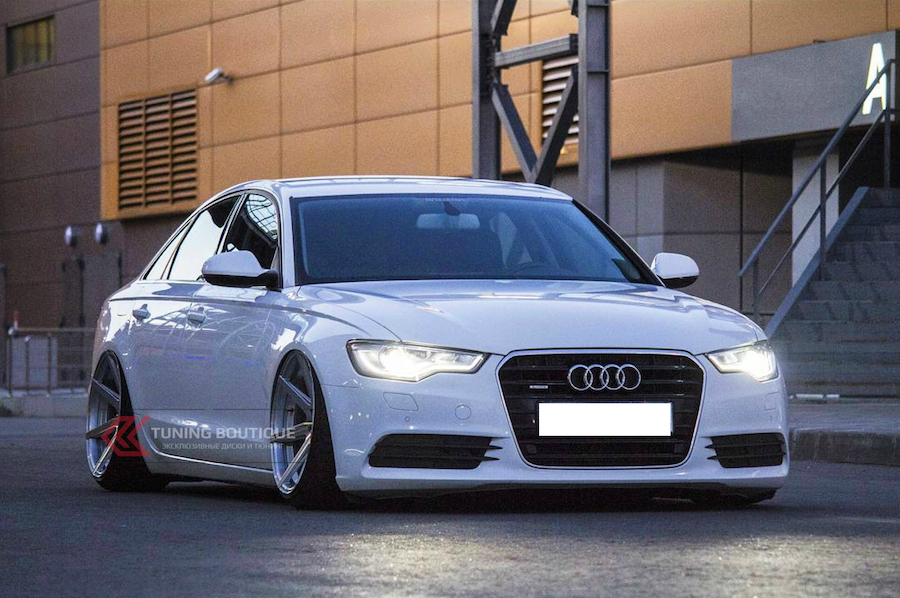 Audi A6 на 20" дисках Rohana RC7 Silver фото 1
